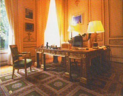 Journées du patrimoine 2016 a la découverte de l'hôtel beauvau ... Bureau de ministre peint en blanc